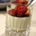 panna cotta with strawberry sauce