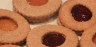 biscuits with apricot and strawberry jam