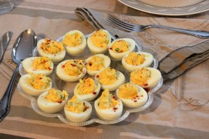 deviled eggs