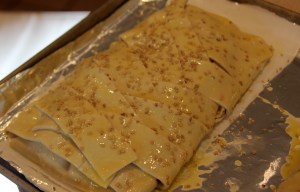 braided chicken pastry