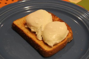 poached eggs