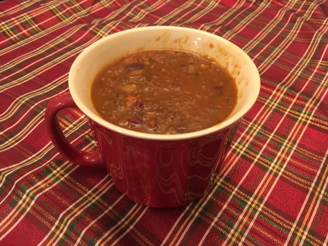 veggie chili soup